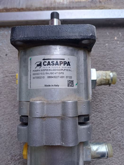 Nowa Pompa Hydrauliczna Dwusekcyjna Casappa WSP20 / PLP10 Lewa