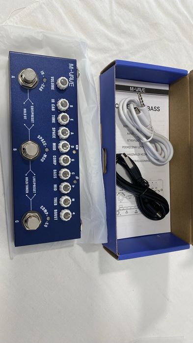 Pedaleira M-Vave CubeBaby Bass (Novo)