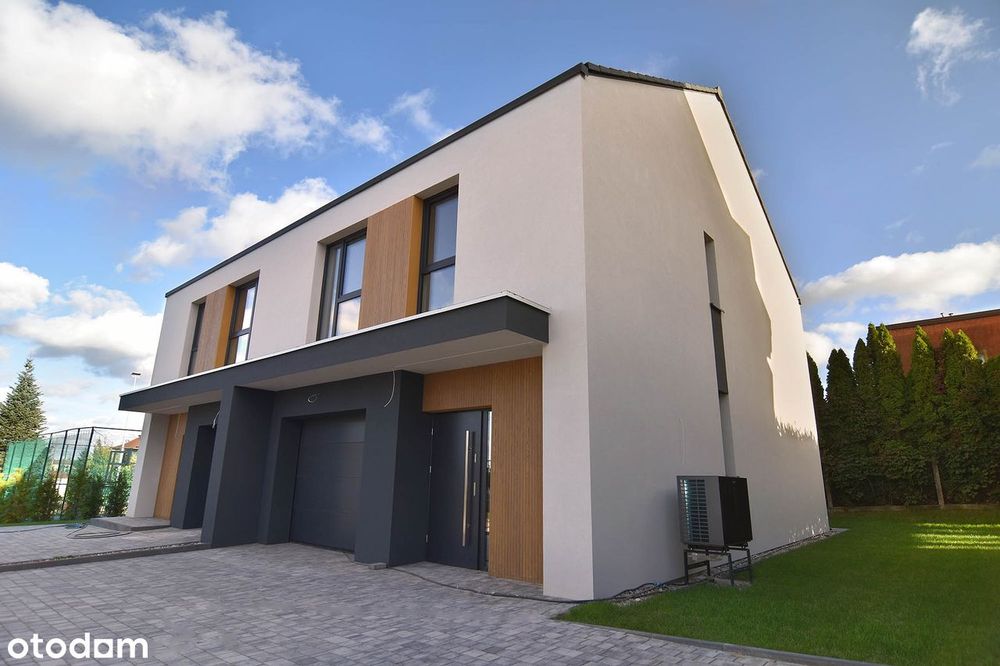 Nowoczesny dom w zabudowie bliźniaczej | Rumia, ul. Płk Dąbka| 150 m²