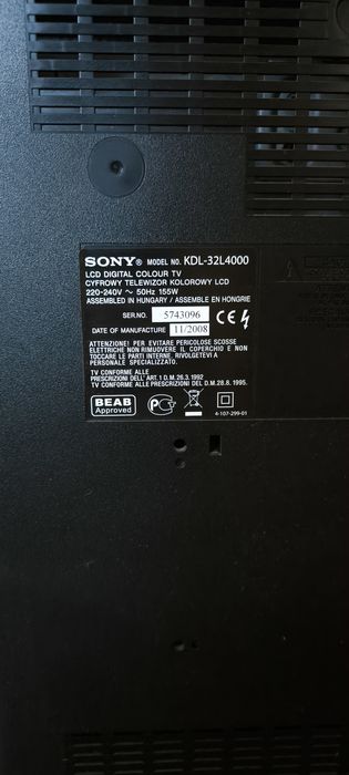 Telewizor SONY Bravia 32"