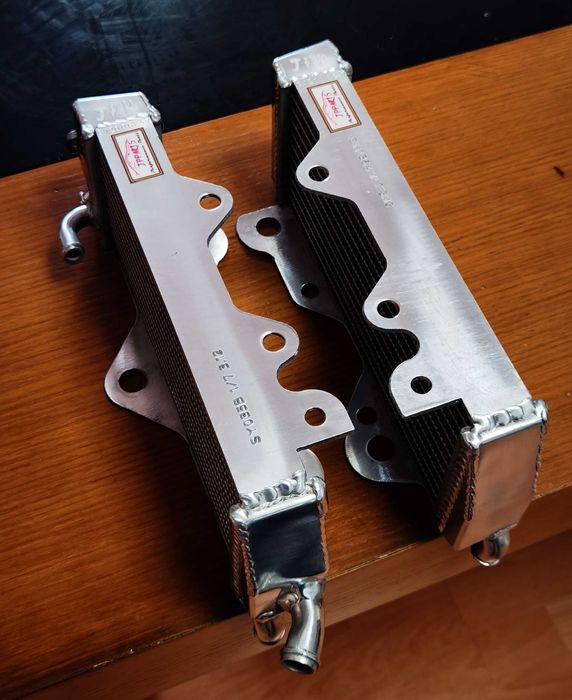 Radiadores Honda CR250 de 1988 até 1989 - Aluminio e Performance