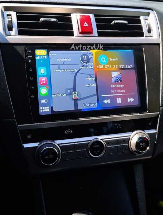 Магнитола TRIBECA Subaru IMPREZA OUTBACK LEGACY GPS CarPlay Android 15