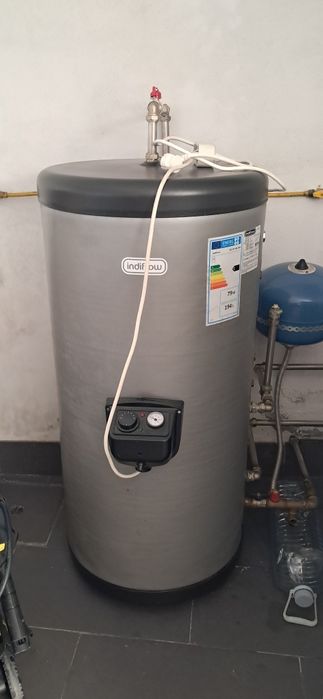 Caldeira a pellets com Termo Acumulador