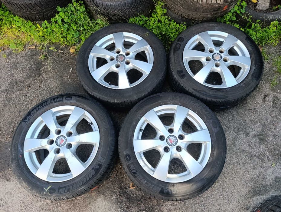 Диски литі r16 5*112 Vw Passat Golf Caddy Touran Skoda Octavia A7+шини