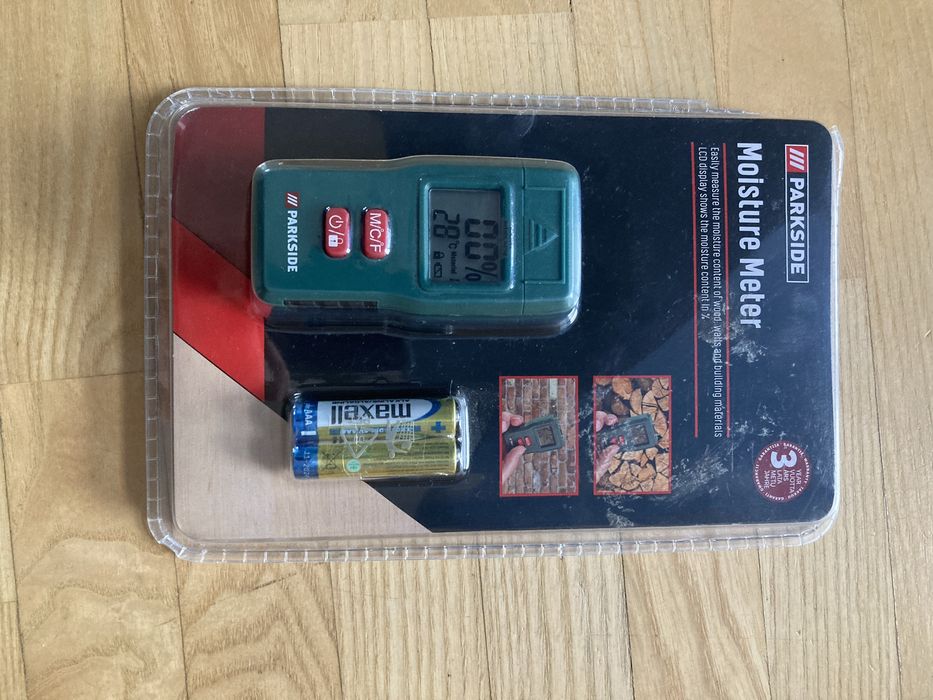 Miernik do pomiaru wilgotności