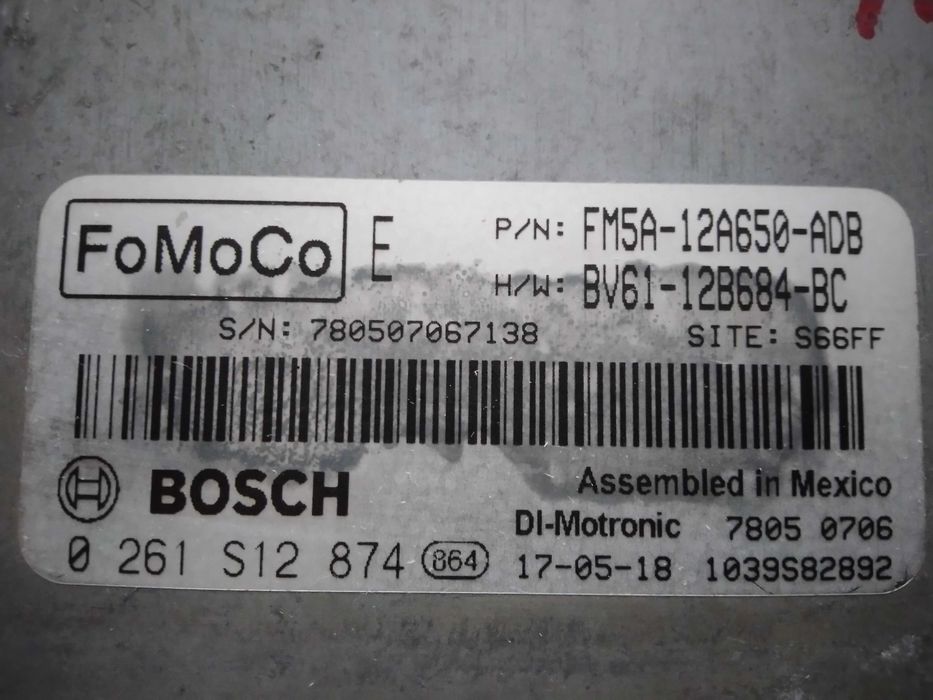 ЭБУ Мозги Форд фокус мк3 2л 12-17г США CM5A12A650AHE