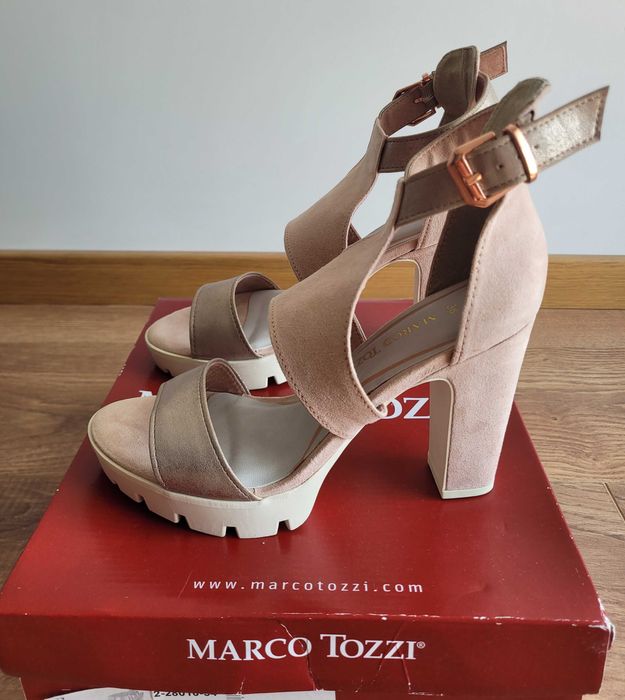 Sandałki Marco Tozzi Rozm 38 Nowe Zapraszam!