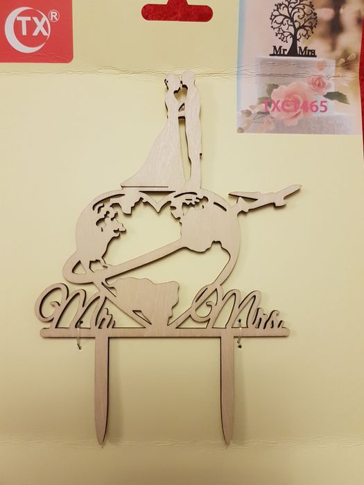 Toper na tort weselny