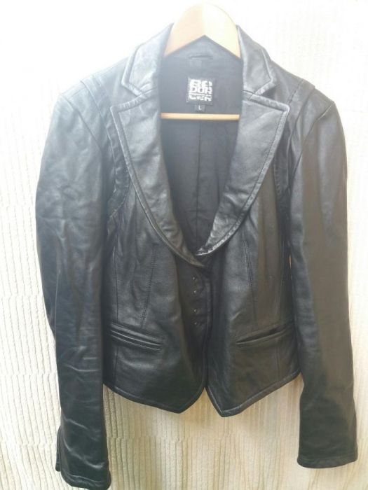skórzana kurtka ramoneska