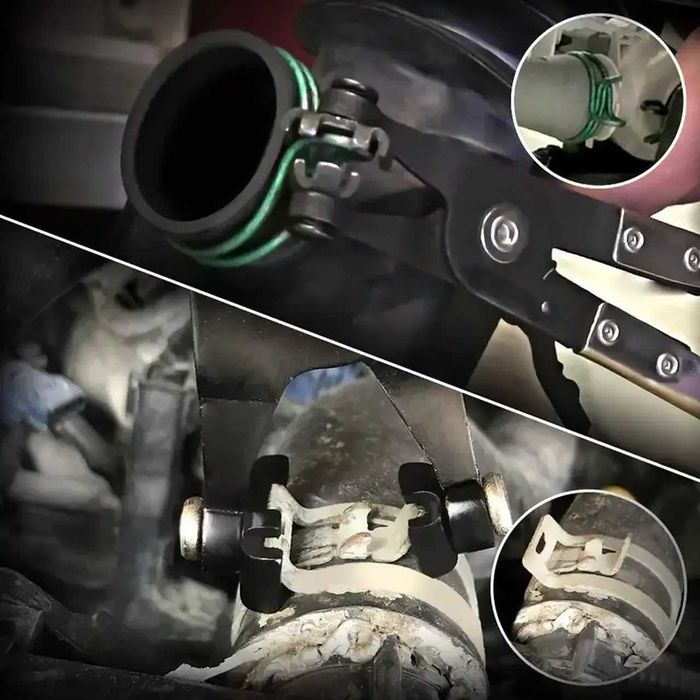 D36-KIT 7 alicates tubos combustível e água, prensa mangueiras