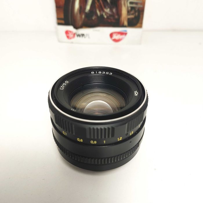 Obiektyw RETRO CCCP stałka ZENITAR-M 50 mm 1:1,7 mocowanie M42