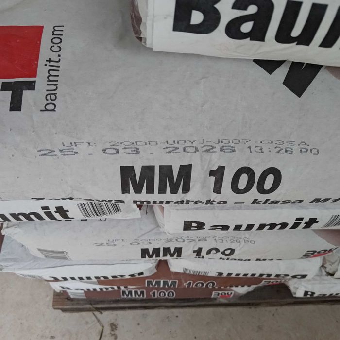 Zaprawa murarska MM 100 25 kg BAUMIT