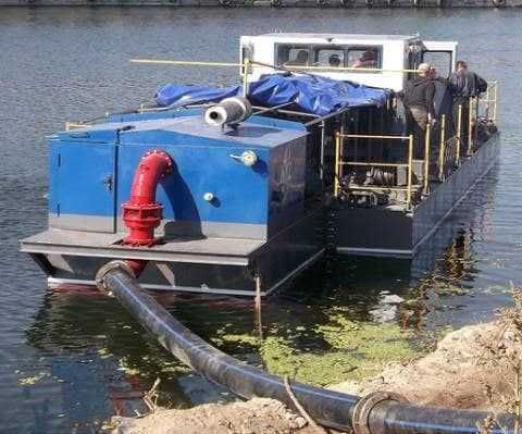 Земснаряд DRW-10D в наличии, до 800 м³/час | "Земснаряды Украины"