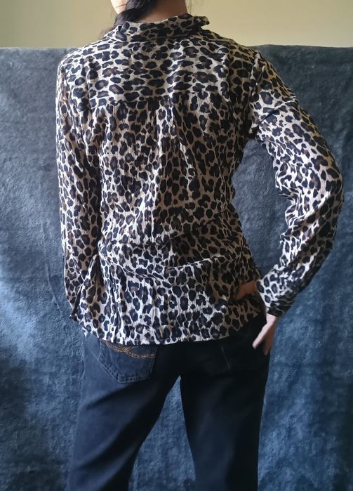 Bluzka ciążowa w zwierzęcy wzór Panterka