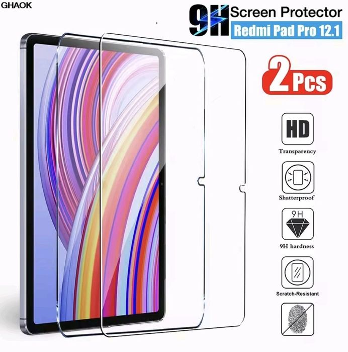 Скло для планшетів Xiaomi Redmi Pad  Pro/Pro2/Poco Pad