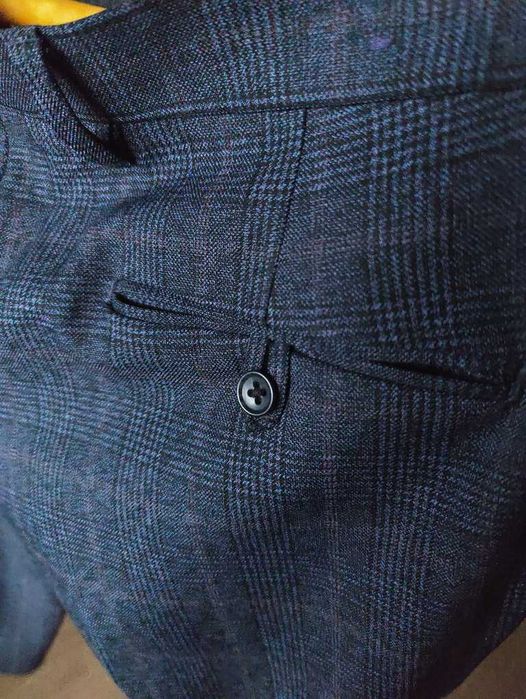 Джинсы брюки Next trousers United Kingdom w34 check grey.