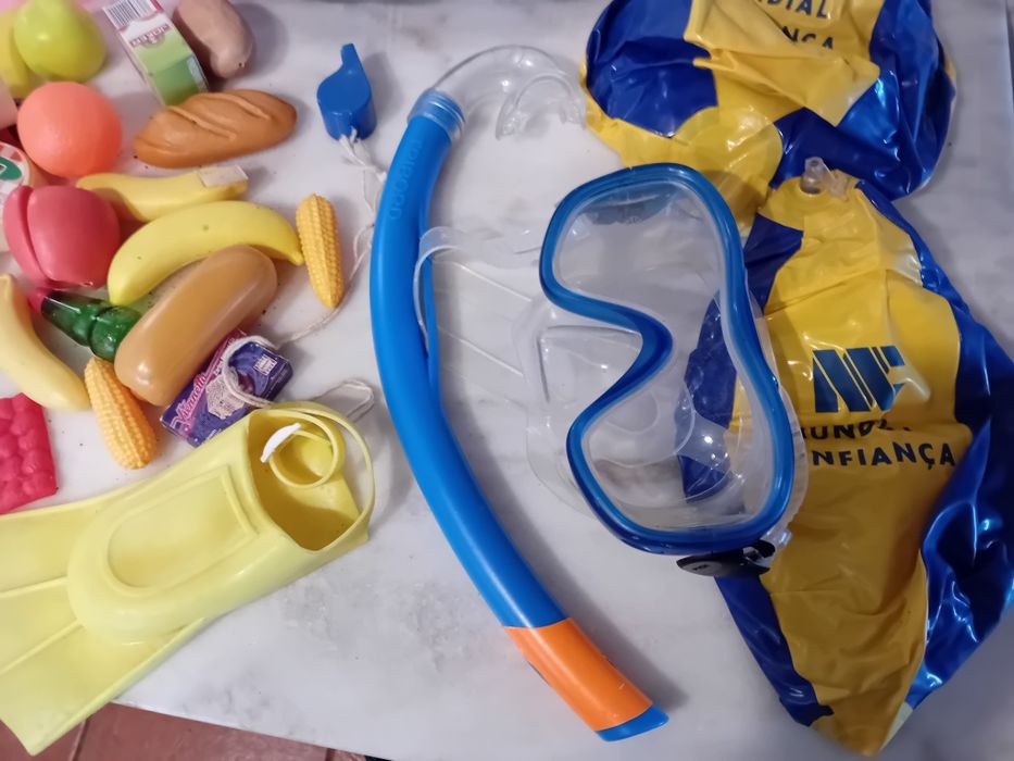 Conjunto de Brinquedos de Praia Anos 90