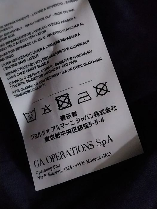 Emporio Armani granatowa  spódnica damska z kieszeniami 42 /XL