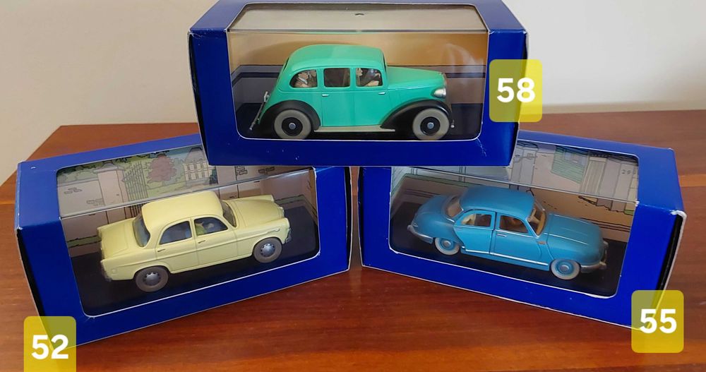 Colecção de Viaturas de Tintin