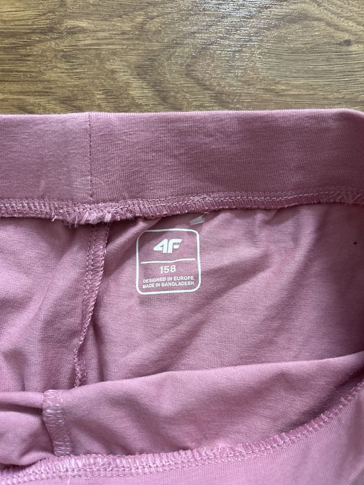 Różowe Legginsy 4F Nowe bez metki Rozmiar 158