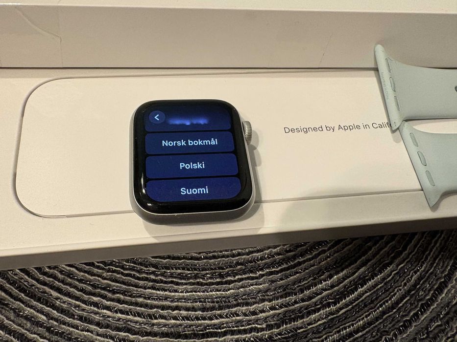 Apple Watch SE 2 40mm cellular srebrny GWARANCJA bateria 100%