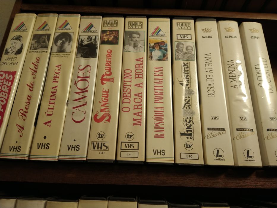 Coleção de filmes portugueses antigos