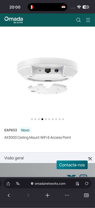 Access Point TP-Link EAP653 WiFi 6
