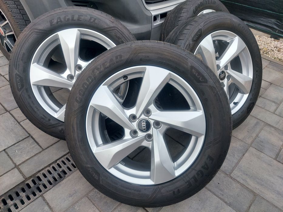Alufelgi 18" 5x112 Audi Q3 + Goodyear 2022r