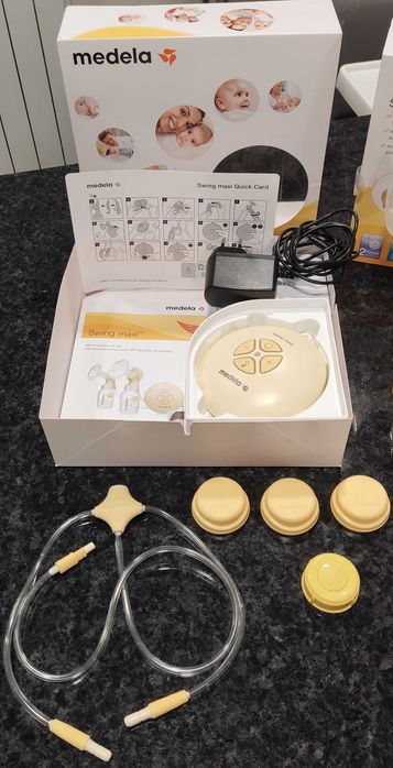 Bomba elétrica SWING MAXI DUPLA + Biberon CALMA