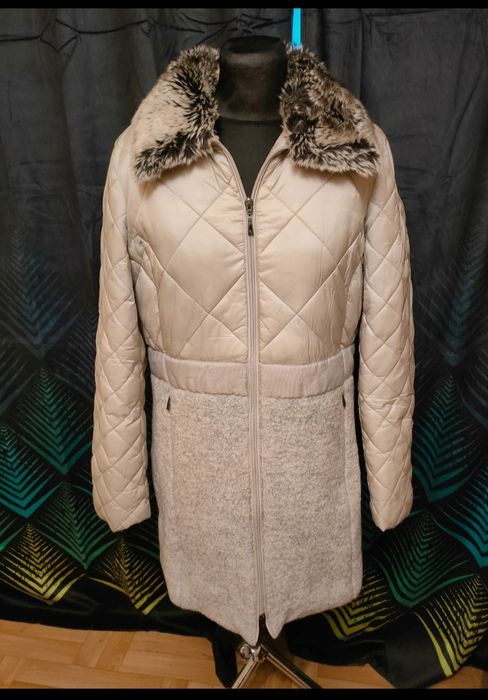 Kurtka damska ocieplana płaszcz M