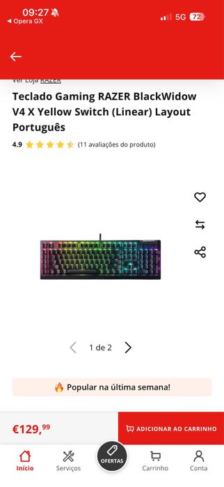 Razer Blackwindow X v4