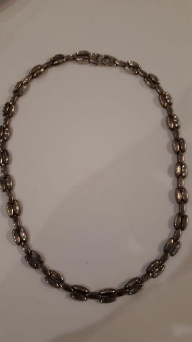 naszyjnik kolia ze srebra