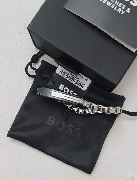 Bransoletka męska hugo boss.