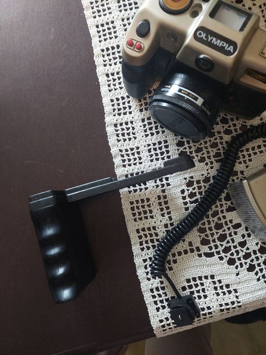 Maquina fotográfica antiga olympia