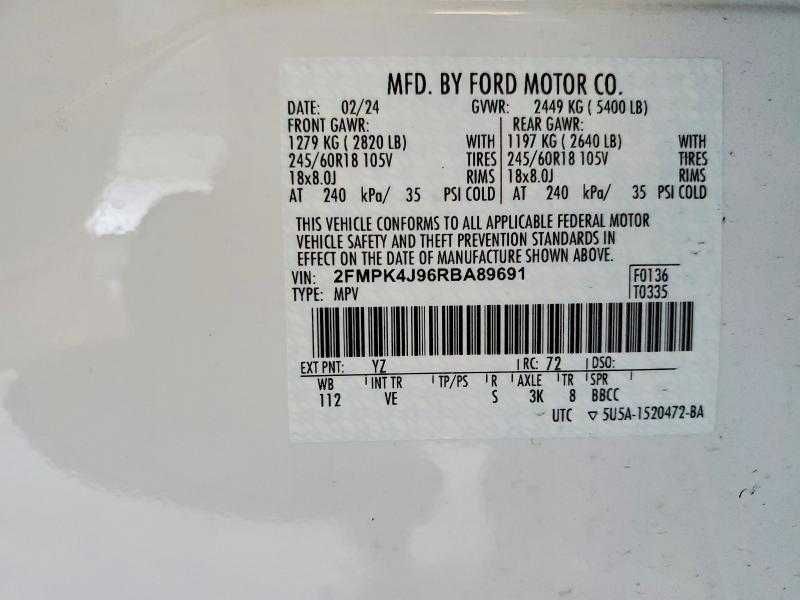 2024 FORD Edge Sel