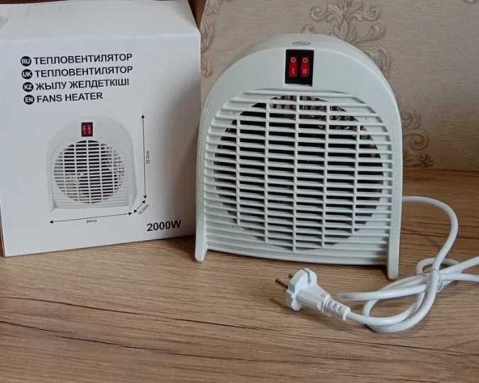 Дуйка 2000 Вт Обогреватель Дуйчик Обігрівач Тепловентилятор