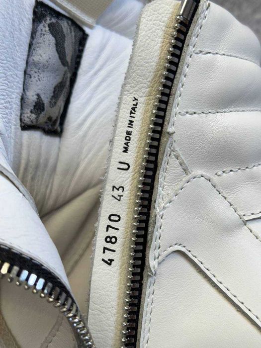 Rick Owens Geobasket Ramones jumbo laces білі кеди opium archive Milk