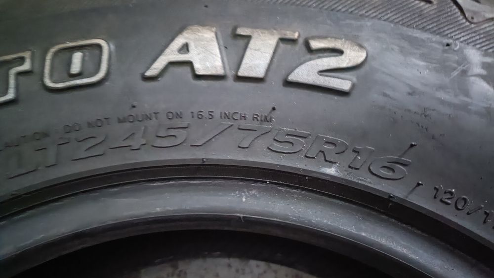 Pneus 245/75/16 HANKOOK
