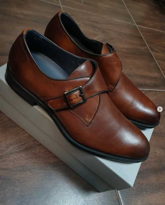 черевики Johnston & Murphy Flynch Monk Strap оригінал 45