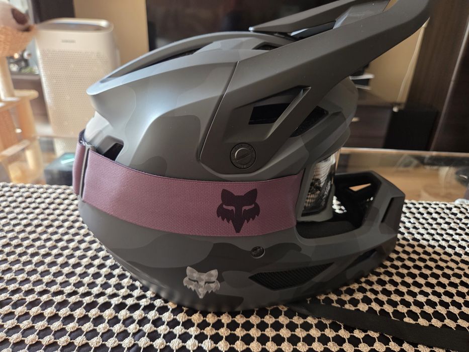 Kask rowerowy Full Face FOX Rampage MIPS+Gogle