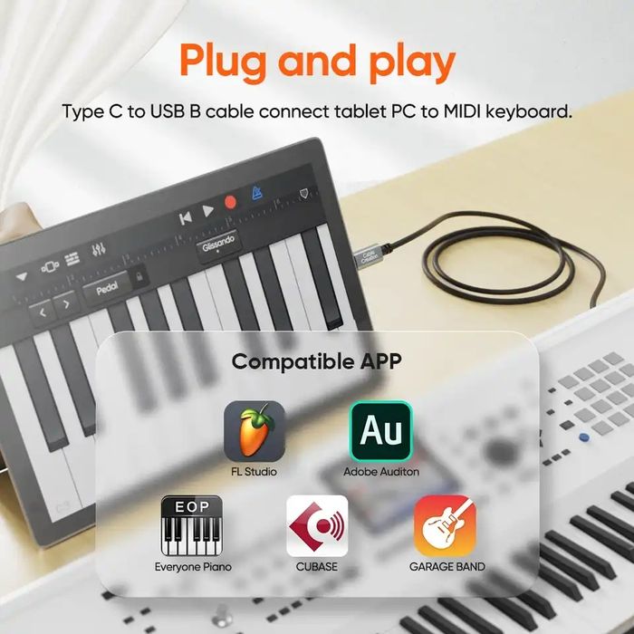 Кабель до принтера, сканера...