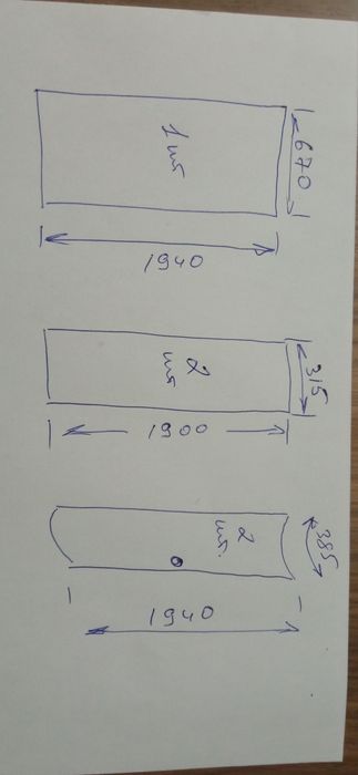 Скляні частини для душового боксу