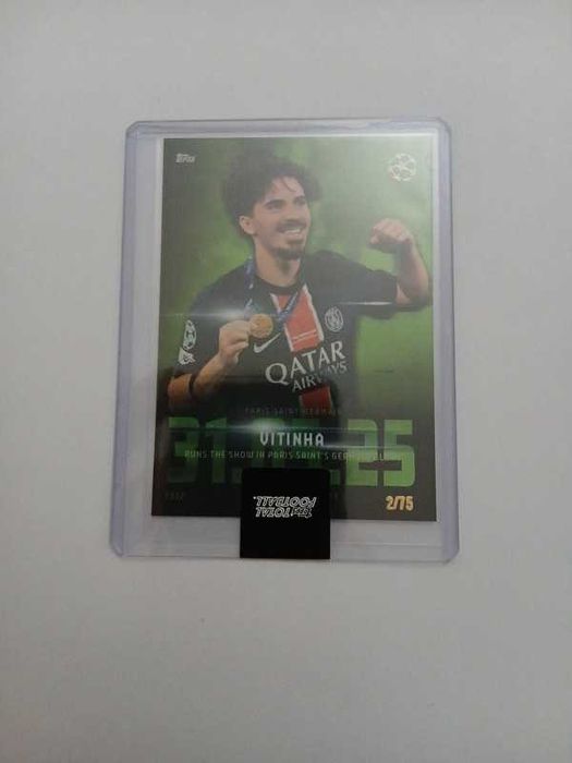 Vitinha PSG 2/75 Topps Total Football