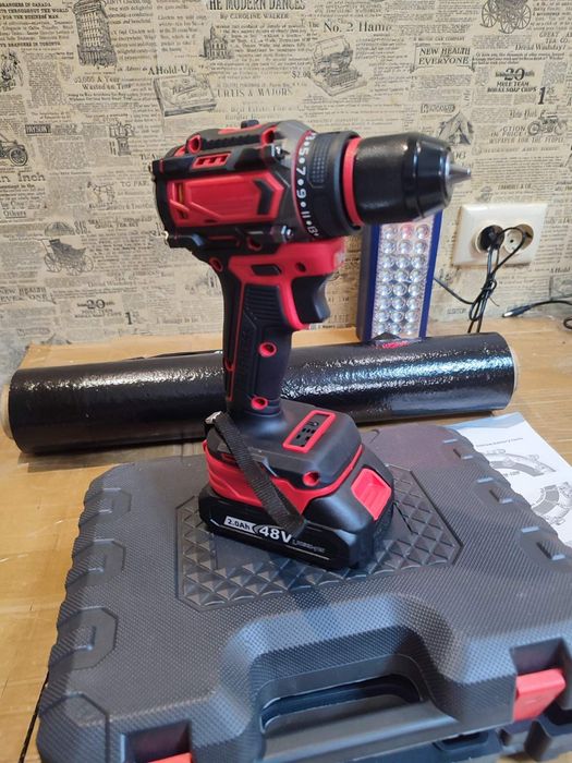 шурупокрут 21V з металевим патроном