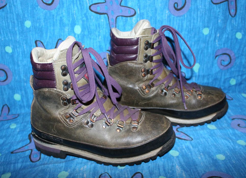 Горные кожаные трекинговые ботинки Raichle Switzerland,стелька 25.5 cм