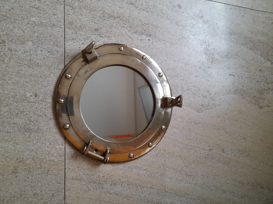 Dois espelhos vigia náutica