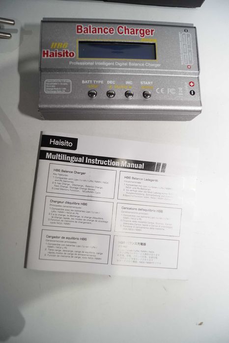 Haisito HB6 Ładowarka LiPo ŁADOWARKA DO BATERII RC z ekranem LED 80W