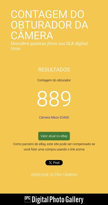 Nikon D3400 + Objetiva AF-P 18-55mm