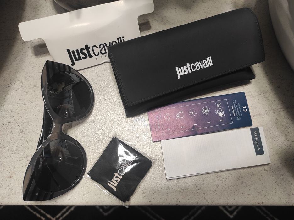 Nowe Okulary Sunglasses Just Cavalli JC789S + etui gratis