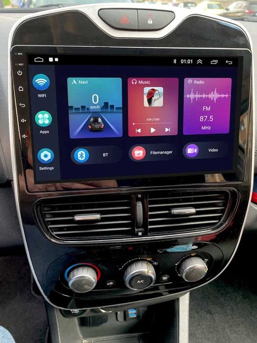Radio Smart GPS Android Carplay RENAULT CLIO 2012 - 2018 USB